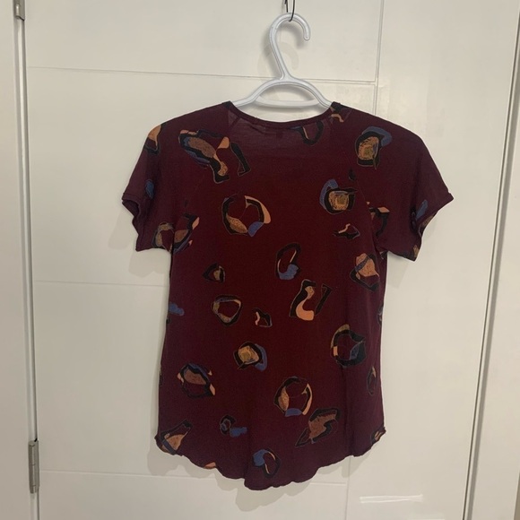 aritzia Wilfred Patterned T-shirt - Picture 2 of 6